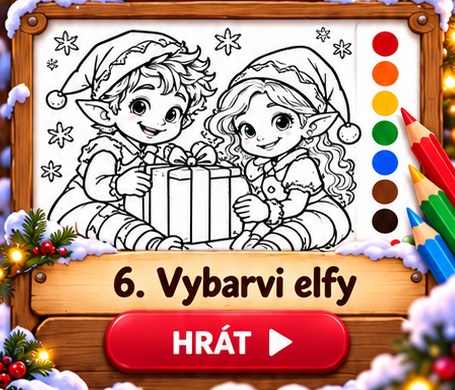 6. Vybarvi elfy
